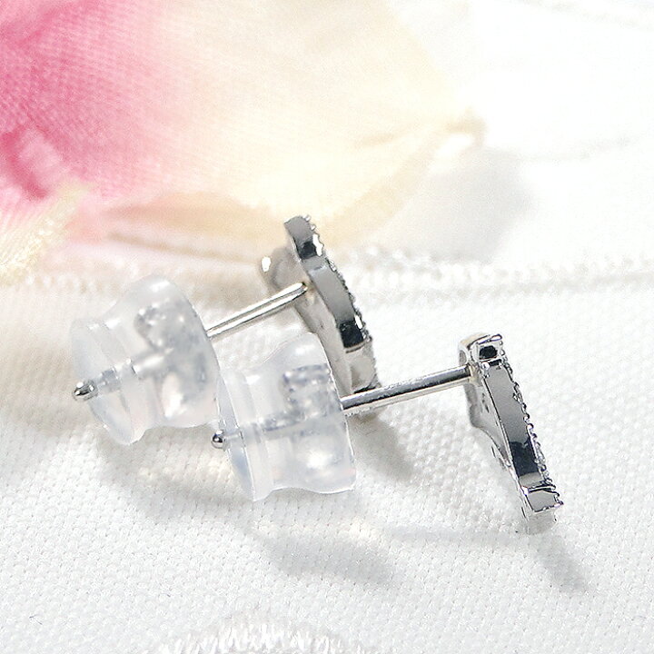 楽天市場】Pt950 イルカモチーフ ダイヤモンド ピアス【0.14ct】【送料 