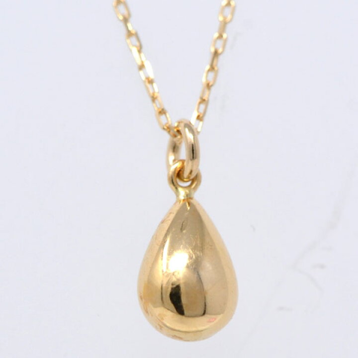楽天市場】しずく 雫 ネックレス ペンダント K18 18金 18K ゴールド 