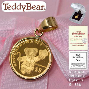 2026�N ���� �R�C�� �e�f�B�x�A �R�C�� Teddy Bear �y���_���g �g�b�v 1/30�I���X ���� 24�� �g 18�� k18 18k ���T�C�Y ���� �R�C���y���_���g
