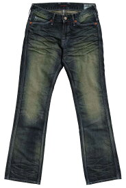 ブーツカットジーンズ;BLUEWAY:ビンテージデニム・エンジニア フレアカットジーンズ(ダイハード2):M1631-7155 S-LL ブルーウェイ ジーンズ メンズ デニム 裾上げ 日本製