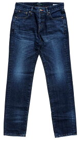 et/ET BOITE:レギュラーストレートジーンズ 11.5ozビンテージデニム(ユーズド):E2205-4200 XS-XL ETジーンズ エボワット デニム ジーンズ レディース 裾上げ 日本製