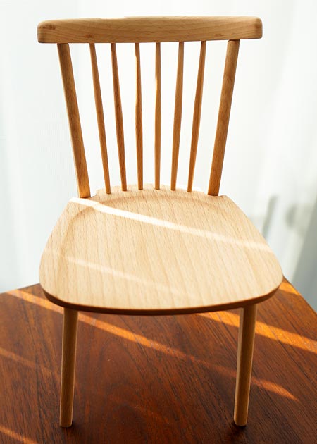 楽天市場】天然木 1/4 チェア 67 ミニチュア 椅子 イス 木製 置物 4分 