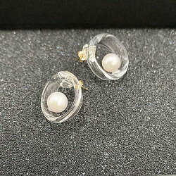 楽天市場 ハリオ ランプワークファクトリー ピアス フープパール K10 アコヤ真珠 パール 本真珠 ピアス ガラス製 10金 スタッド Hario Lampwork Factory Hapr Hp P K10 国内 正規品 J Pia