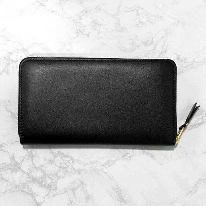 セットアップ コムデギャルソン Comme Des Garcons 財布 長財布 メンズ レディース ラウンドファスナー 本革 Brick Wallet ブラック 黒 Sa0111bk Cmdb Md