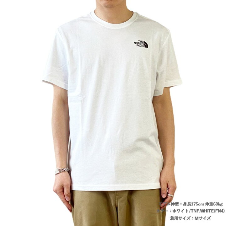 ノースフェイス The North Face 半袖tシャツ サイズl 白 黒 レディース クルーネック トップス 世界の