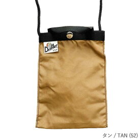 10%OFFクーポン発行中！ ドリフター ショルダーバッグ メンズ レディース Drifter EASY STRING POUCH イージーストリング ポーチ DFV1750 ネックポーチ ミニショルダー サコッシュバッグ 斜めがけ【ゆうパケット対象】