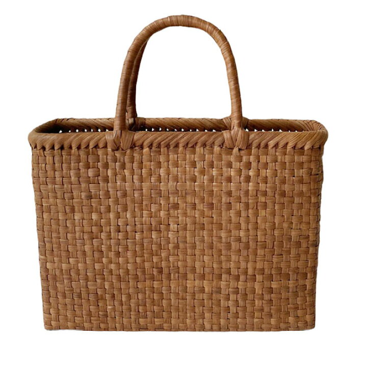 楽天市場】【SALE】かごや 山葡萄 かごバッグ やまぶどう 市松編み 籠  