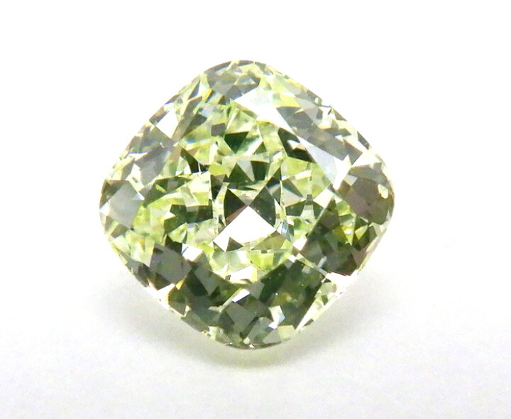楽天市場】【ファンシーイエローグリーン】カラーダイヤモンド 0.961ct 