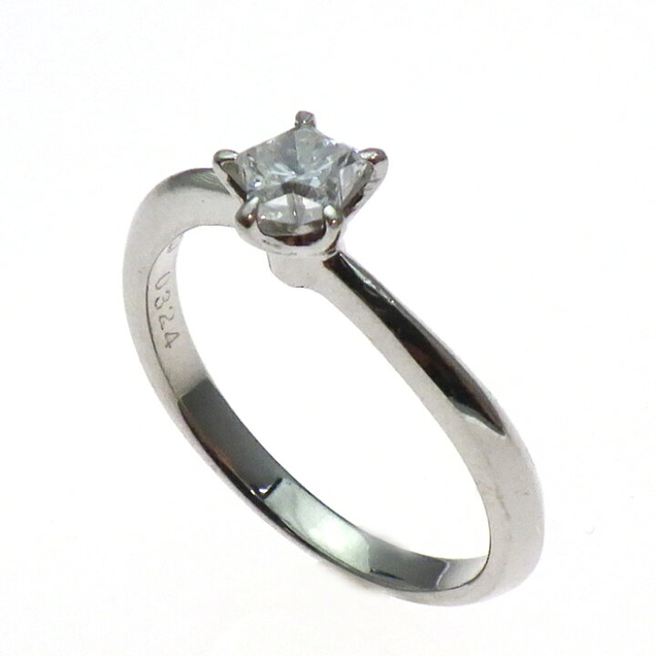 楽天市場】【星型】ダイヤモンド リング 一粒 0.3ct スターカット 希少 