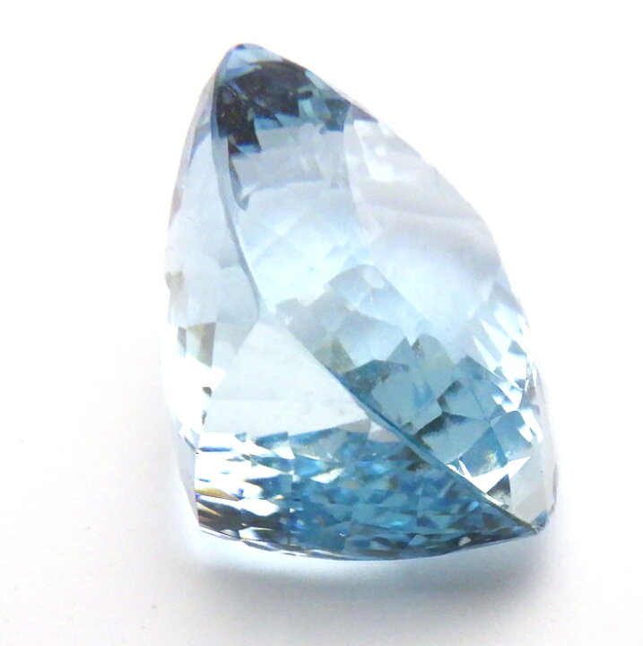 楽天市場】【大粒】アクアマリン 19.43ct ルース クッション カット 