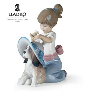 �yP2�{+�N�[�|���z���߂������悤�� LLADRO �����h�� ���A�� �t�B�M������ �� ���̎q �u�� �I�u�W�F �C���e���A �l�` ���� ���킢�� �X�y�C�� �v���[���g ���� ���j�� �V�z �J�� ���� ���r���O 