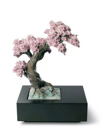 【P10倍以上+割引クーポン】桜 LLADRO リヤドロ リアドロ 置物 オブジェ インテリア 人形 磁器 かわいい おしゃれ スペイン プレゼント 玄関 お祝い 新築 開業 癒し リビング 寝室 事務所 オフィス 【正規品】 01008361