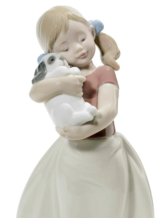楽天市場】かわいい! LLADRO リヤドロ フィギュリン 犬 子供 置物 