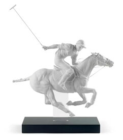 【P5倍＋割引クーポン】【6/1から一部値上】ポロ・プレイヤー Limited Edition LLADRO 限定品リヤドロ リアドロ 置物 オブジェ インテリア 人形 磁器 かわいい おしゃれ スペイン プレゼント 玄関 お祝い 新築 開業 癒し リビング 寝室 事務所 オフィス 【正規品】 01008719