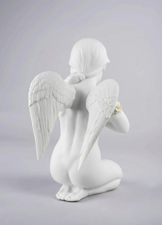 楽天市場】優しい祈り LLADRO リヤドロ ハート 女 天使 出産祝い 置物 