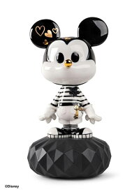 【P5倍+割引クーポン】【6/1から一部値上】Mickey In Black & White【正規品】リヤドロ LLADRO ミッキーマウス カートゥーン 新作 フィギュリン ミッキー ディズニー ハイポーセリン 磁器 人形 置物 インテリア 玄関 新築 お祝い 01009601