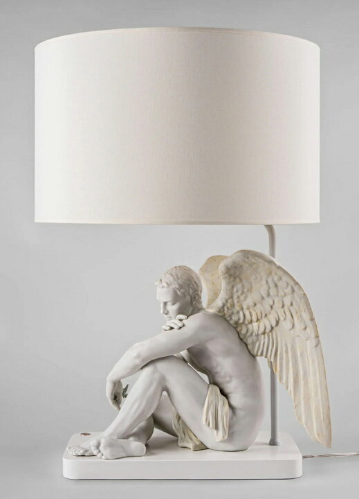 楽天市場】守護天使 ランプ リヤドロ LLADRO 卓上 テーブルランプ 磁器 