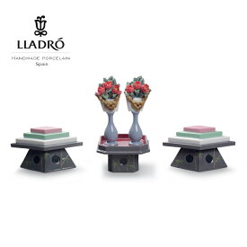 三宝飾 LLADRO 【正規品】リヤドロ 雛人形 ひな人形 おひなさま 汚れにくい 桃の節句 フィギュリン 新作 かわいい ポーセリン 磁器 人形 置物 インテリア プレゼント お祝い 玄関 リビング 01008774