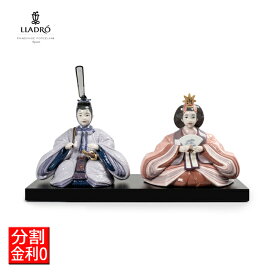 【6/1から一部値上】雛人形 Violet LLADRO 【正規品】リヤドロ ひな人形 おひなさま リアドロ 汚れにくい 桃の節句 フィギュリン 新作 かわいい 01009410 ポーセリン 磁器 人形 置物 インテリア プレゼント お祝い 玄関 リビング