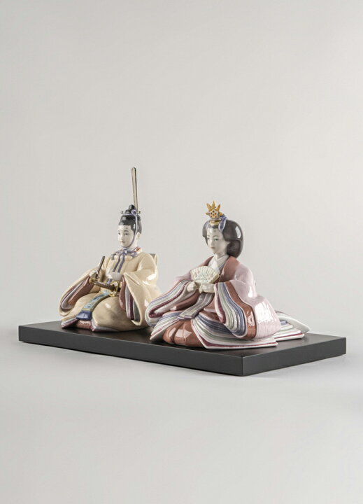楽天市場】【P5倍+クーポン】雛人形 Beige＆Pink LLADRO 【正規品 