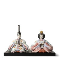 【6/1から一部値上】雛人形 花文様 Limited Edition 【正規品】リヤドロ LLADRO 限定品 雛人形 春雛 ひな人形 おひなさま 汚れにくい 桃の節句 フィギュリン 新作 かわいい ポーセリン 磁器 人形 置物 インテリア プレゼント お祝い 玄関 リビング 01009671