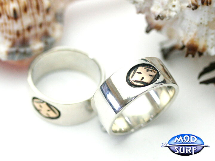 楽天市場】[期間SALE] MOD SURF SILVER シルバーリング 10K クロス 