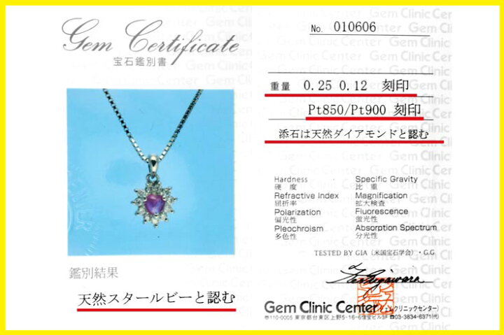 楽天市場】【鑑別付】Pt900/850 天然 スタールビー 0.25ct 