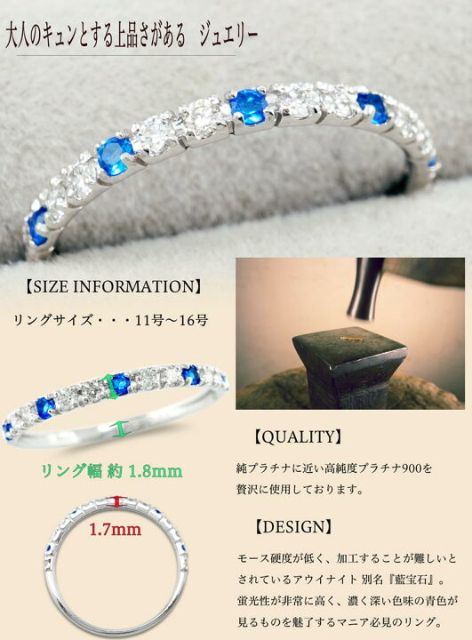 楽天市場】【鑑別付】Pt900 天然 アウイナイト 0.28ct ダイヤモンド 