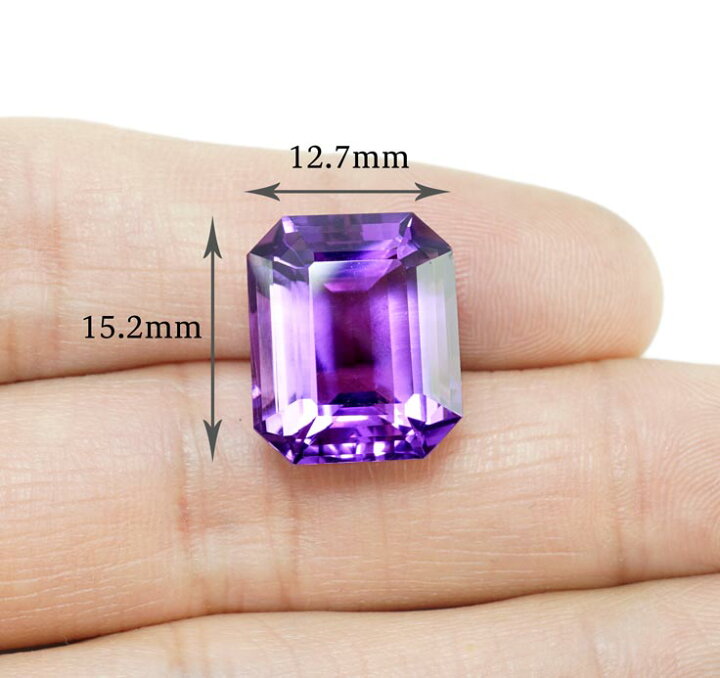 楽天市場】【鑑別付】天然アメジスト 12.252ct アメシスト クォーツ  