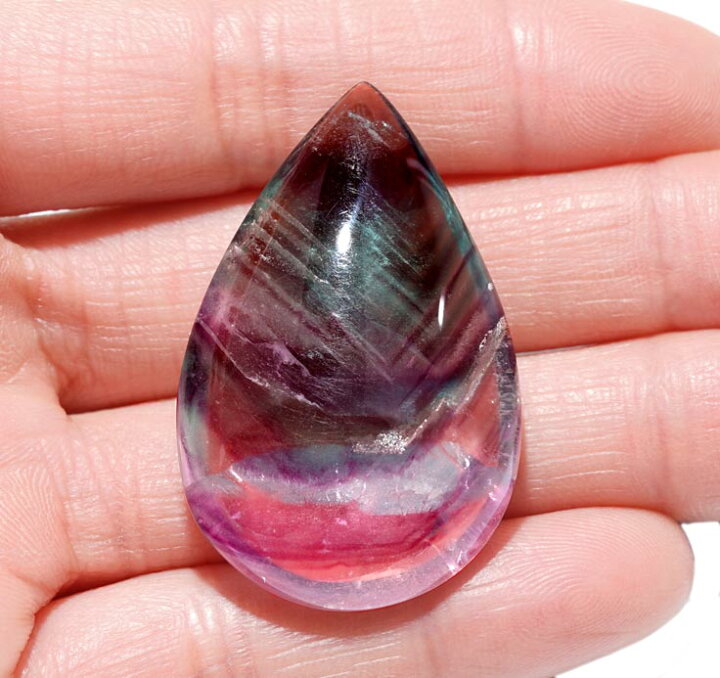 楽天市場】【鑑別付】天然 フローライト 73.205ct ルース 原石【加工 