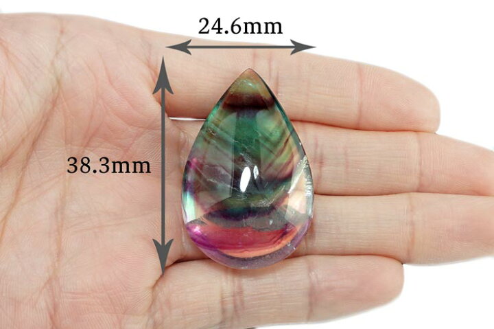楽天市場】【鑑別付】天然 フローライト 73.205ct ルース 原石【加工 