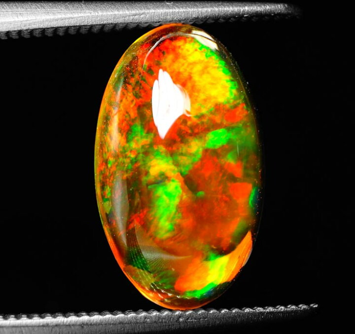 楽天市場】【鑑別付】天然 ファイヤーオパール 2.276ct メキシコ 産 