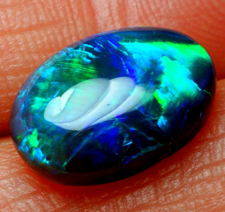 楽天市場】【鑑別付】天然ブラックオパール 3.092ct オーストラリア産  