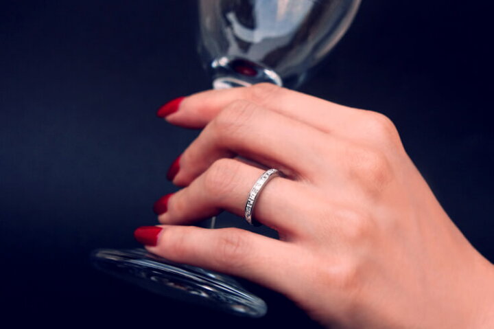 楽天市場】【K18WG/YG/PG】天然 ダイヤモンド 最大3.00ct バケット  