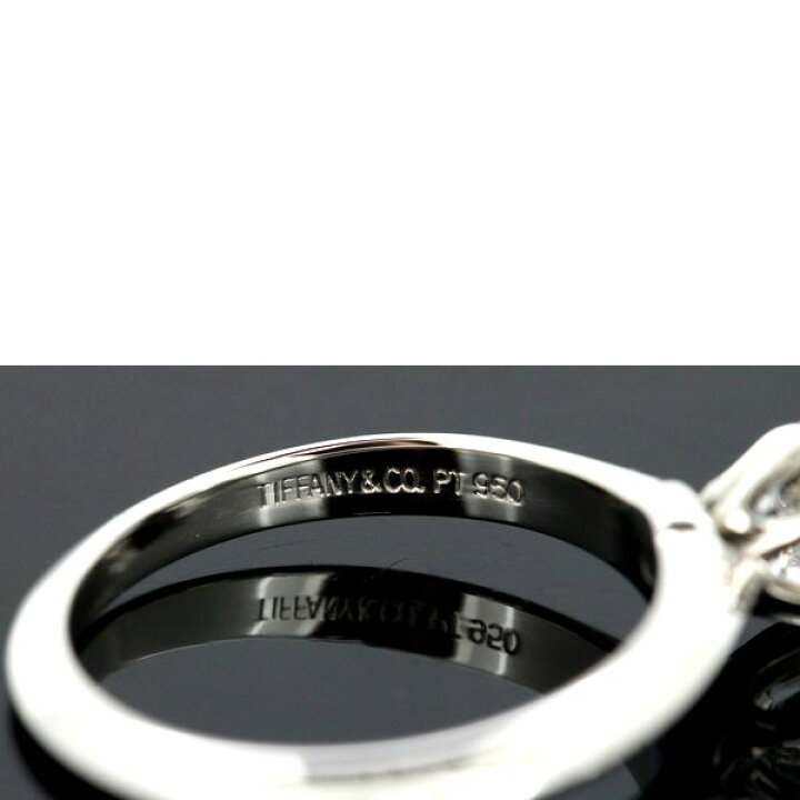 楽天市場】ティファニー ソリティア 0.56ct ダイヤモンド リング G-VS1  