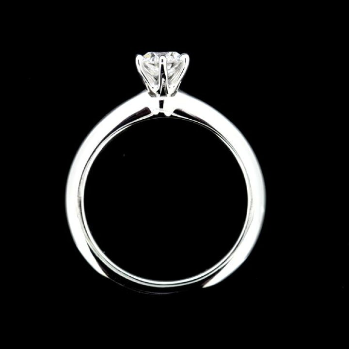楽天市場】ティファニー ソリティア 0.37ct ダイヤモンド リング F-VS1 