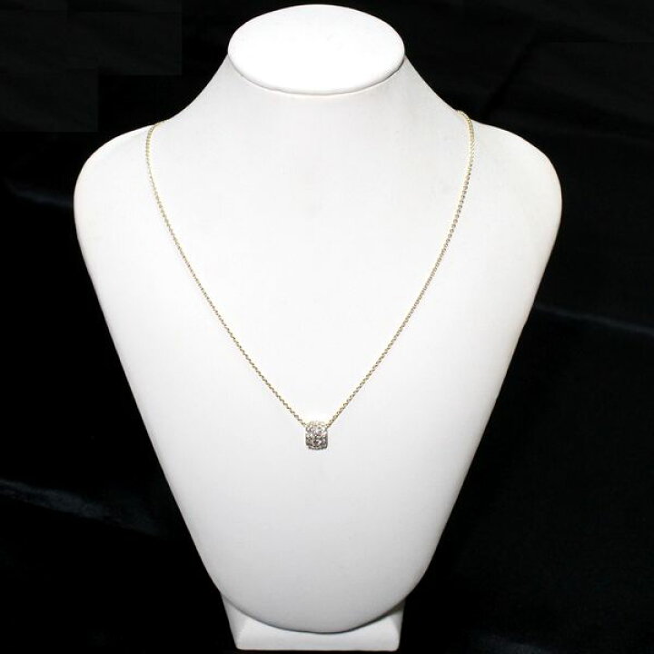 楽天市場】ミキモト パヴェ ダイヤモンド 0.72ct ネックレス K18【中古  