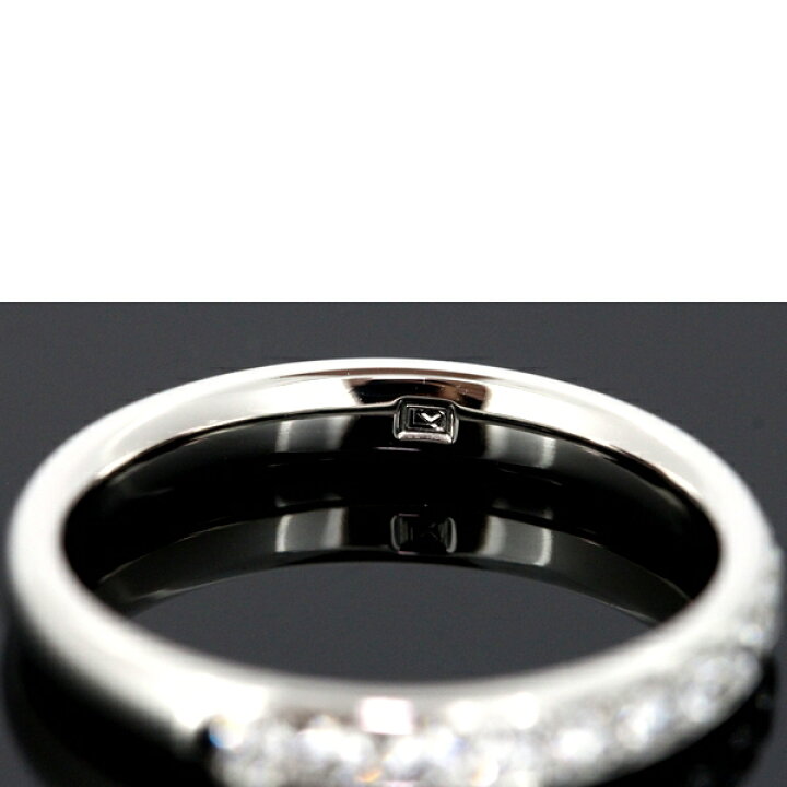 楽天市場】ラザール ダイヤモンド 0.34ct エタニティ リング Pt950 7号  