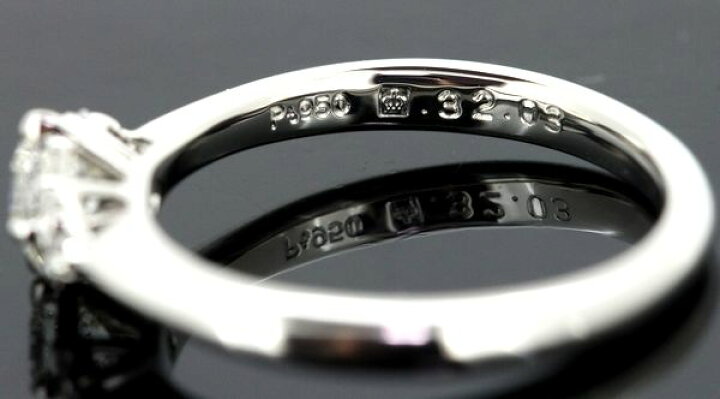 楽天市場】ロイヤルアッシャー ダイヤモンド 0.32ct G-VVS2 リング 