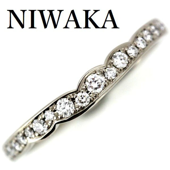楽天市場】NIWAKA 俄 花麗 ダイヤモンド リング K18WG【中古】 : 株式  