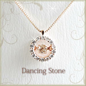 ySizVR_ChlbNX ꗱh_C lbNX fB[X Vv fUC yDancing collectionzy_Ch lbNX TLL0.22ctzK18CG[S[h@s