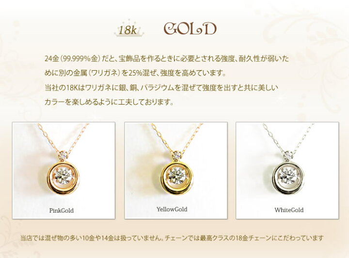 楽天市場】【全品送料無料】K18ネックレス ダイヤモンド ネックレス 