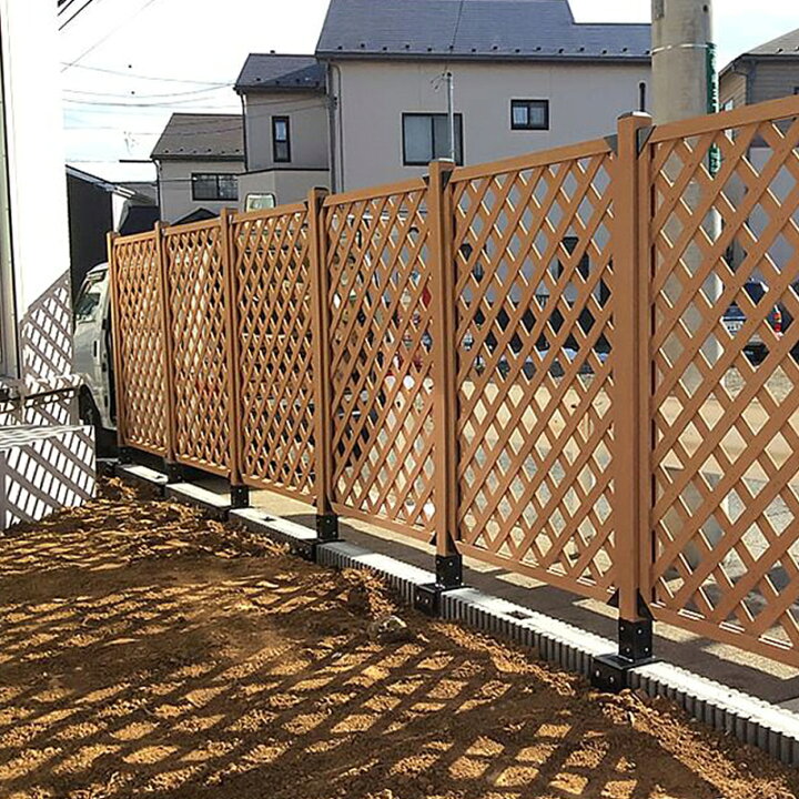 楽天市場 訳あり商品 ブロック用固定金具 60角 12cm用 部材 部品 60mm 角ポール ラティス 金具 園芸 ガーデニング 目隠し フェンス ポール 固定 ポスト 取付 境界 コンクリートブロック Jj Prohome