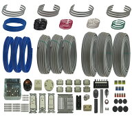 電気工事士 2種 技能試験セット (3回練習分) 応援パックなし 全13問分の器具・電線 練習材料 電工チャレ…