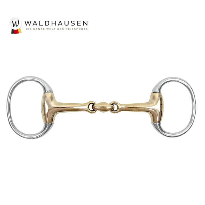 楽天市場】【送料無料】Waldhausen シプリウム Wジョイント エッグ銜  