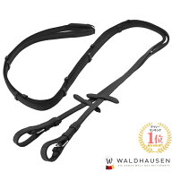【送料無料】ノンスリップ手綱 WRA1（ブラック） FULL | ゴム加工 Waldhausen X-LINE アンチスリップ 黒 …