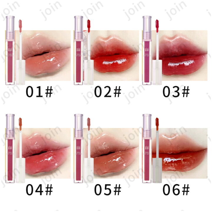 楽天市場 Cs526 リップグロス 日本国内当日発送 リップティント ランキング Lip Tint 可愛い口紅 6colors 落ちにくい 韓国コスメ 化粧品 リップ プチプラコスメ 唇 美容液 リップ美容液 送料無料 カラーティント Joinshop
