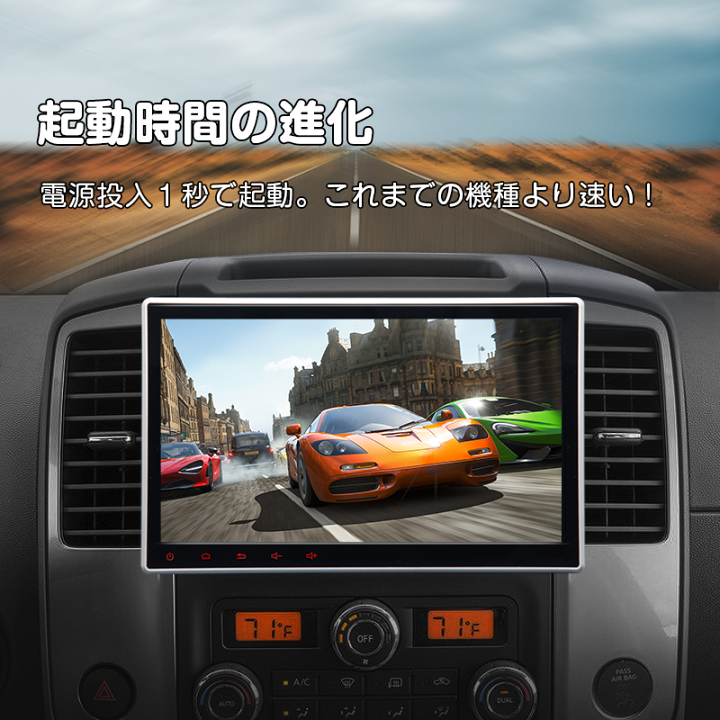 楽天市場】カーナビ android 搭載 ディスプレイ オーディオ 10.1インチ