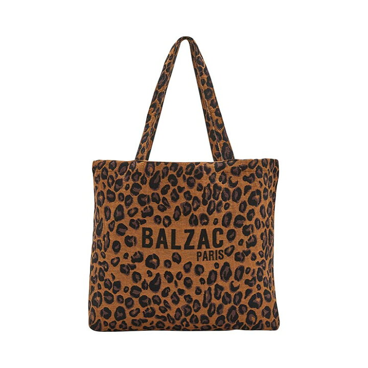 楽天市場】○パリ直送！ BALZAC 定番 トートバッグ レオパード ヒョウ 