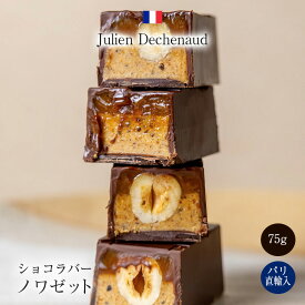 2025パリ定番ショコラ ジュリアン・デシュノー Julien Dechenaud ショコラバー ノワゼット 75g
